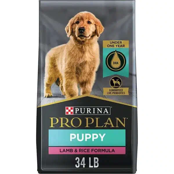 Purina Pro Plan High Protein Puppy Food packaging