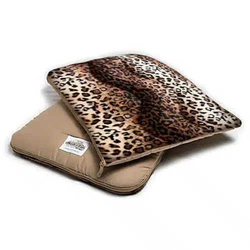 Wash N Zip Pet Bed shown inside and outer cover