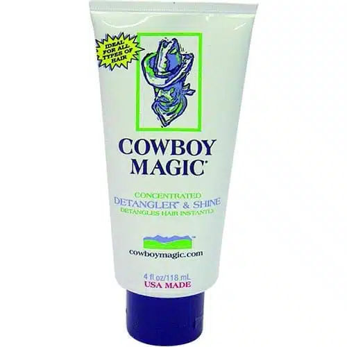 Cowboy Magic Detangler Shine bottle over white background